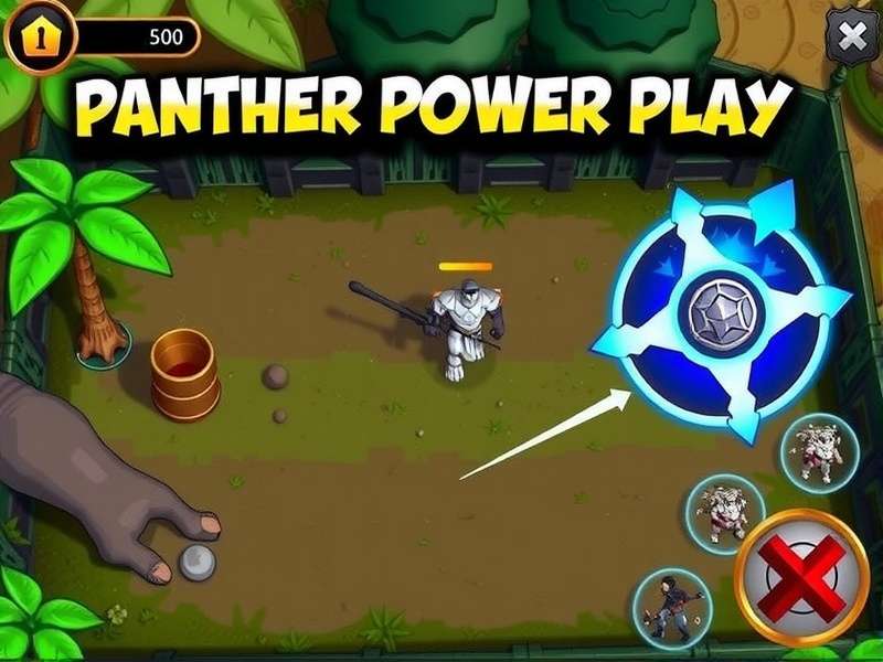 Panther Power Play Gameplay Screenshot
